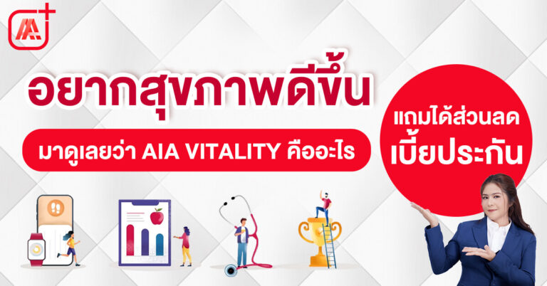 Vitality AIA คืออะไร มีประโยชน์และข้อดีอะไรบ้าง?